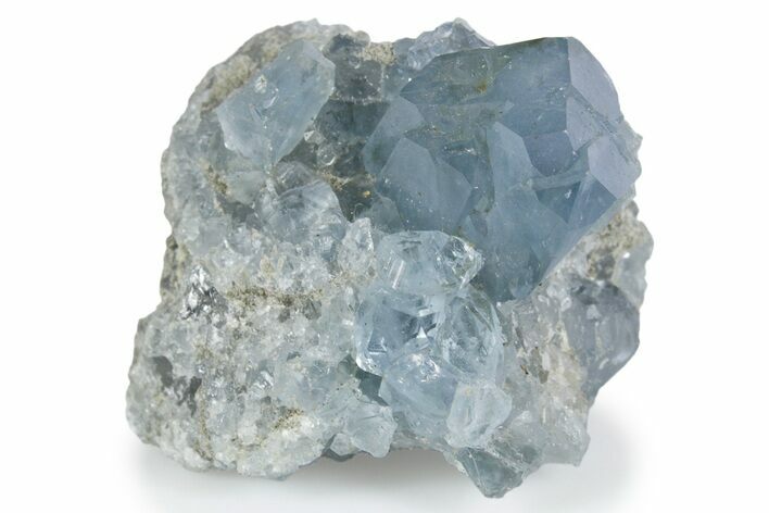 Sparkling Celestine (Celestite) Crystal Cluster - Madagascar #348840